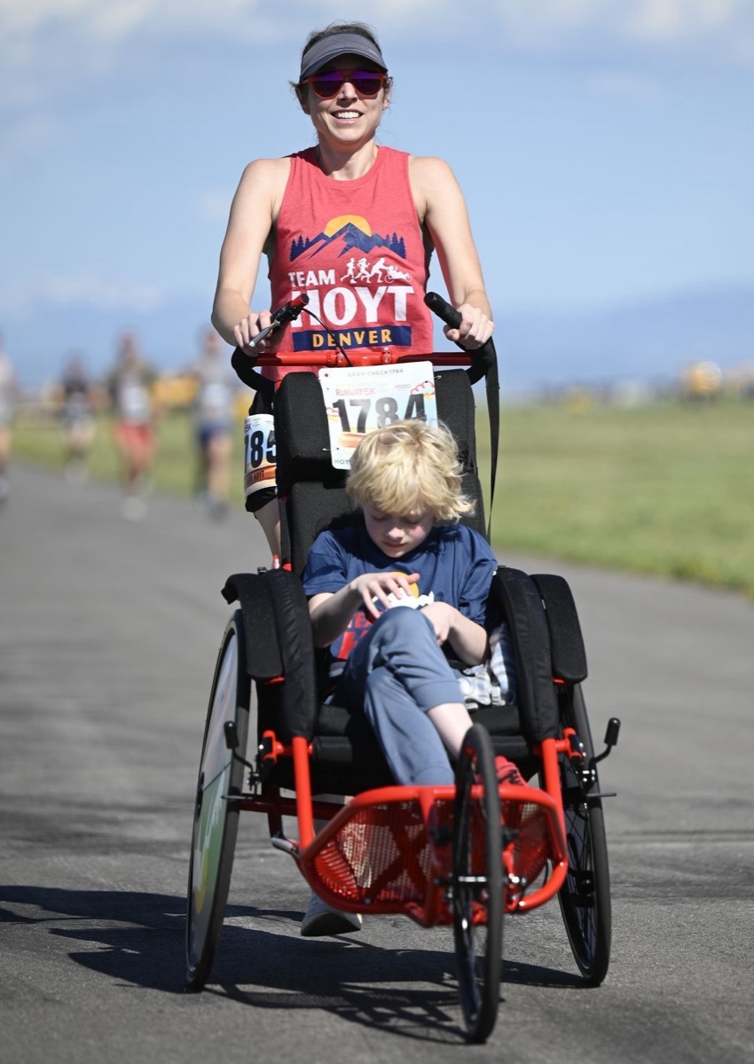 Simon S. with Team Hoyt Denver